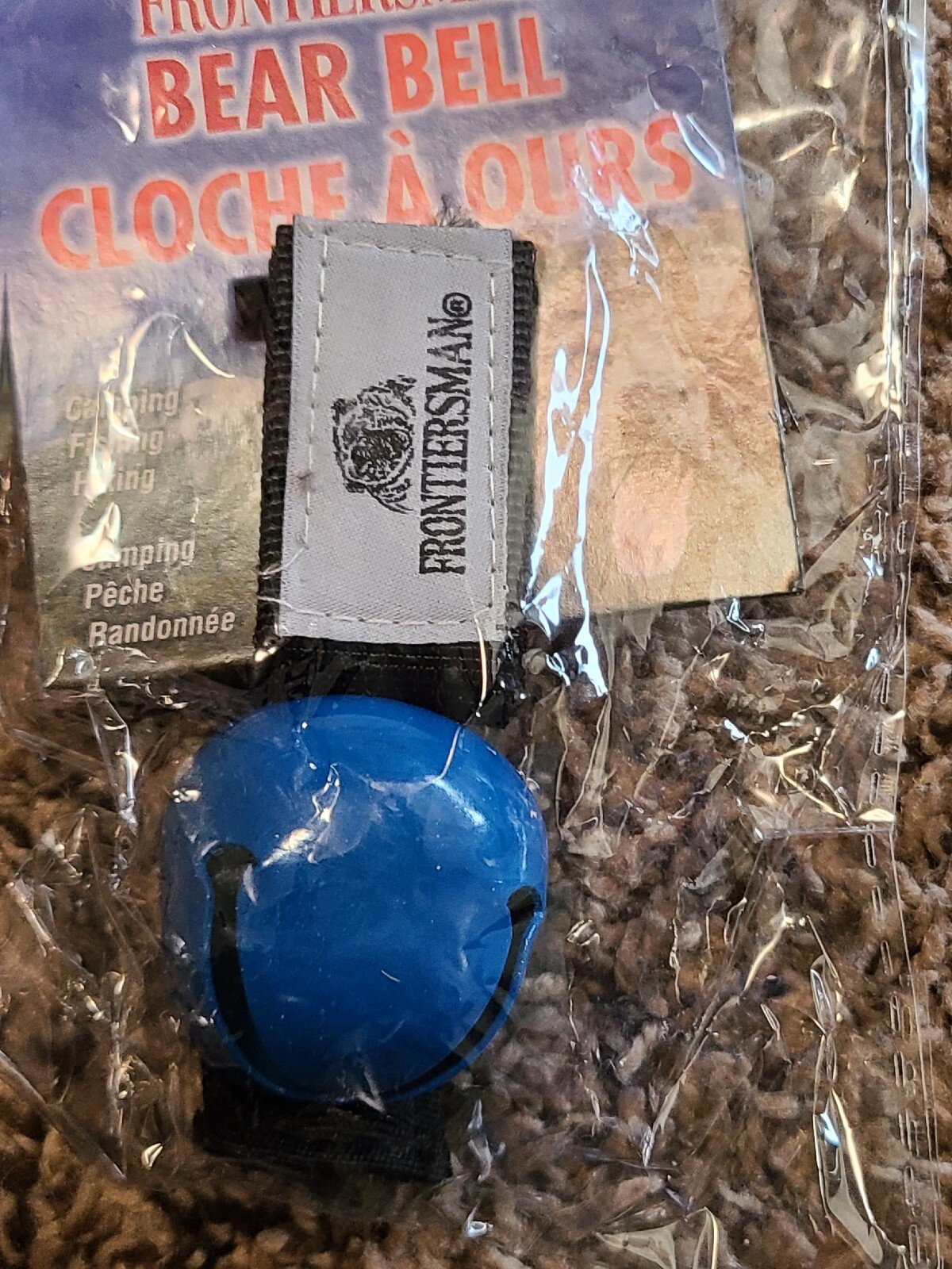 Frontiersman Bear Bell Blue Magnetic Silencer Blue ~ New