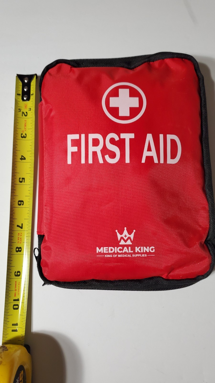 Red Mini First Aid Kit – Small Soft Shell Medical Kit for Home,Travel