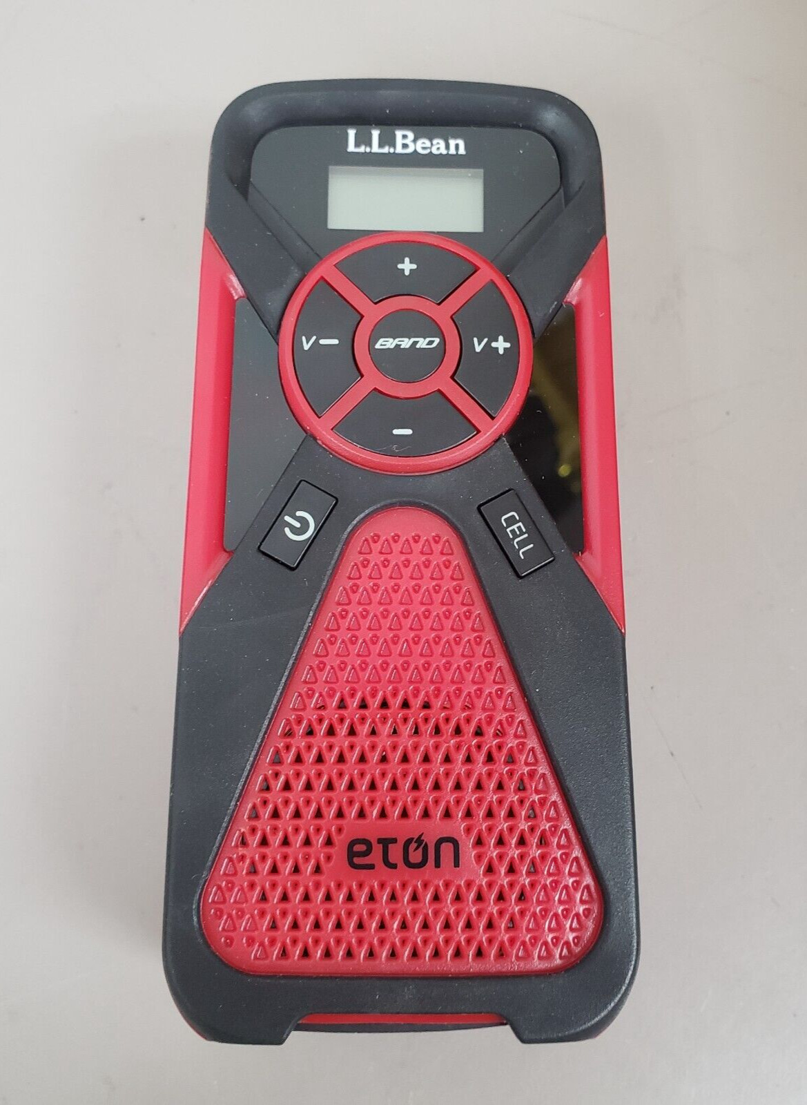 New L.L. Bean/Eton FR1 Mini Emergency Radio/NOAA Weather Alert ~ Red