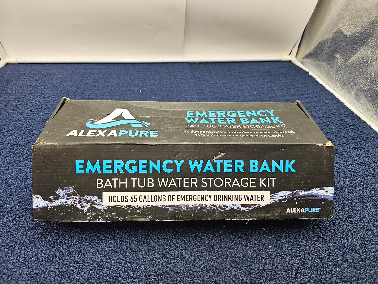 Alexapure Emergency Water Bank Storage Pump Heavy Duty, 65-Gallon Easy To Use