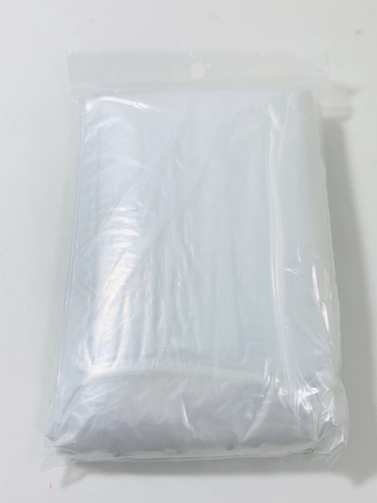 Rain Poncho Adult Size, Pack Of 10 Clear, 50” X 40” Drawstring Hood