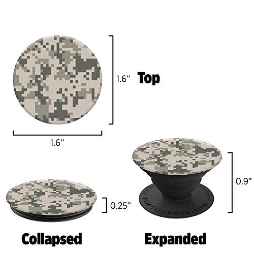 : Collapsible Grip & Stand for Phones and Tablets – Digital Camo