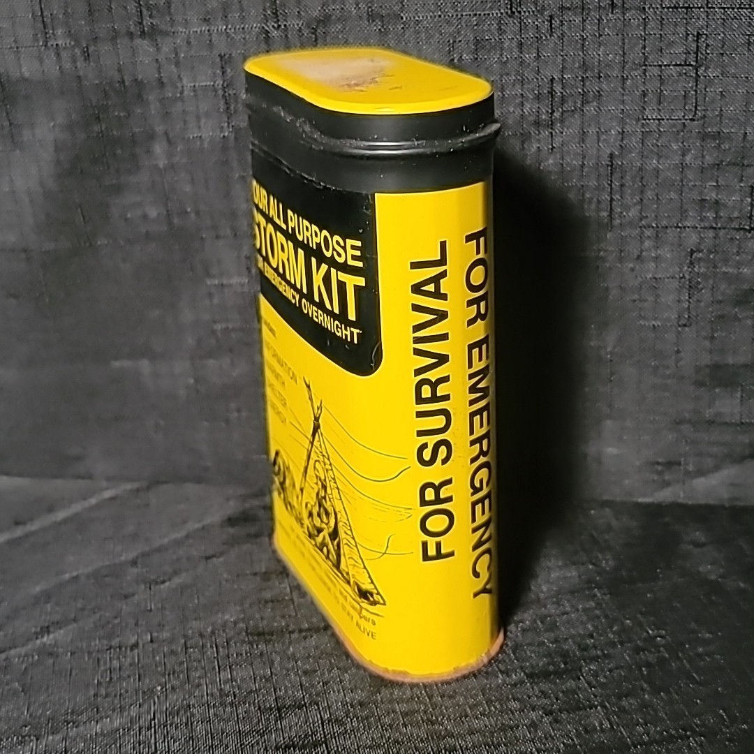 Vintage “Your All purpose Storm Kit” by Tacoma Mountain Rescue Camping Emergency