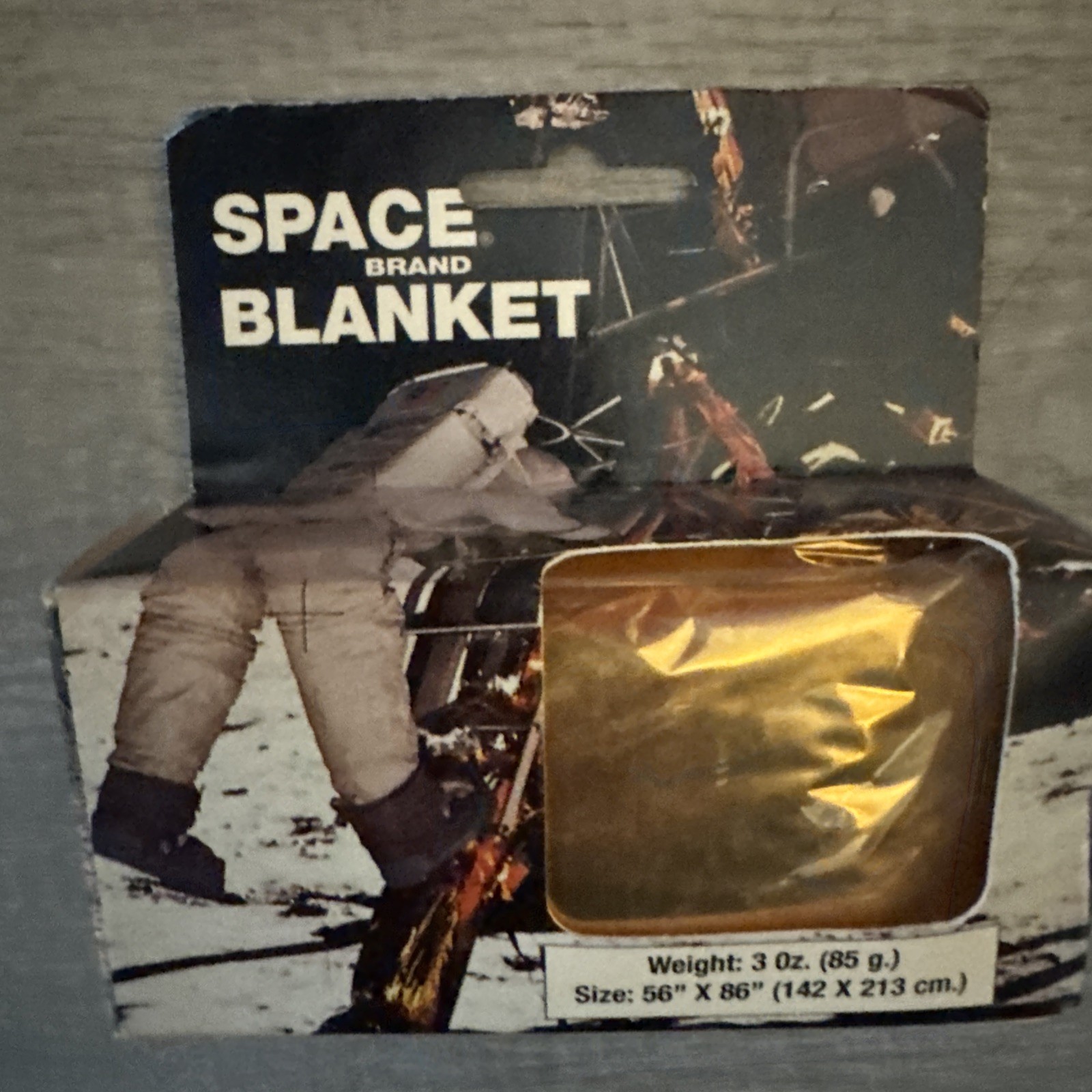 Vintage MPI OUTDOORS Reflective SPACE BRAND Emergency BLANKET NEW 56″x86″