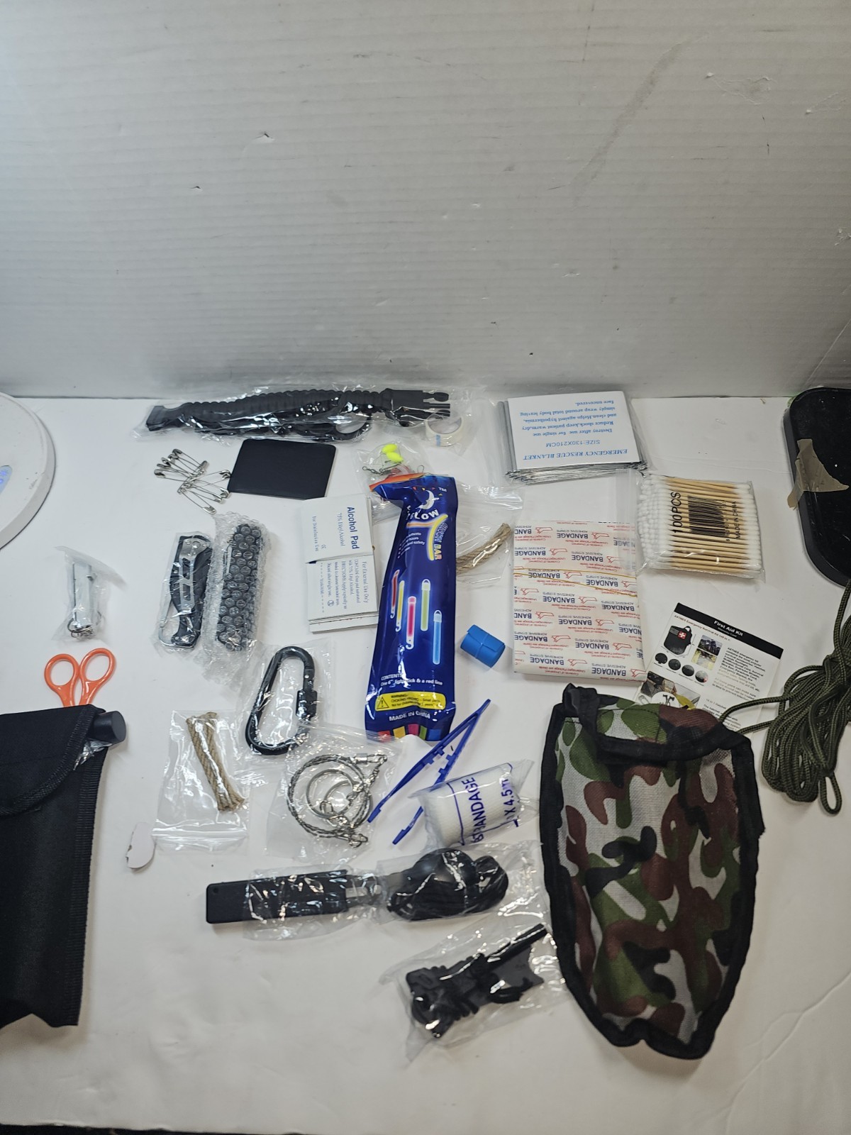 Survival Kits, 149Pcs Survival Gear First Aid Kit IFAK with Molle System