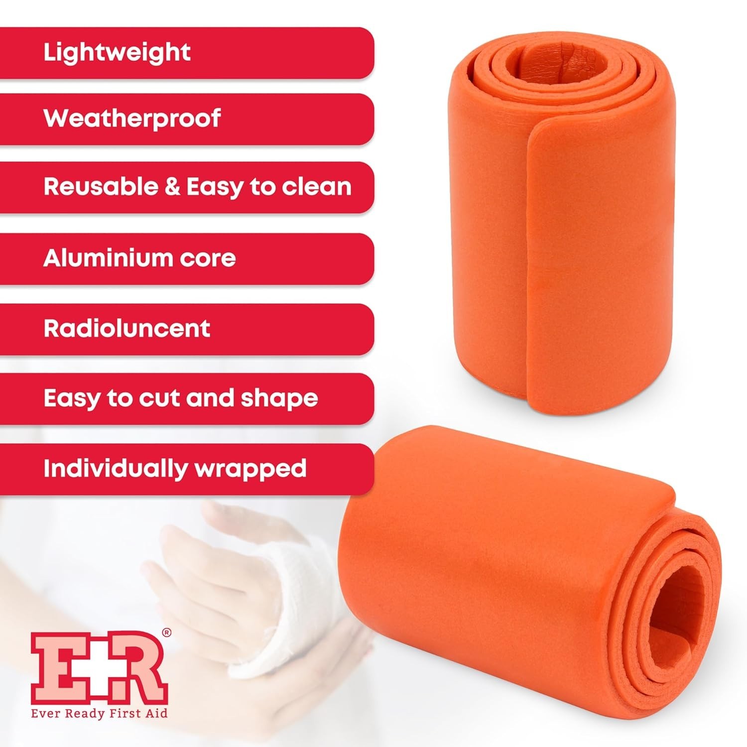 Universal Aluminum Splint, 24 Inch Rolled 1