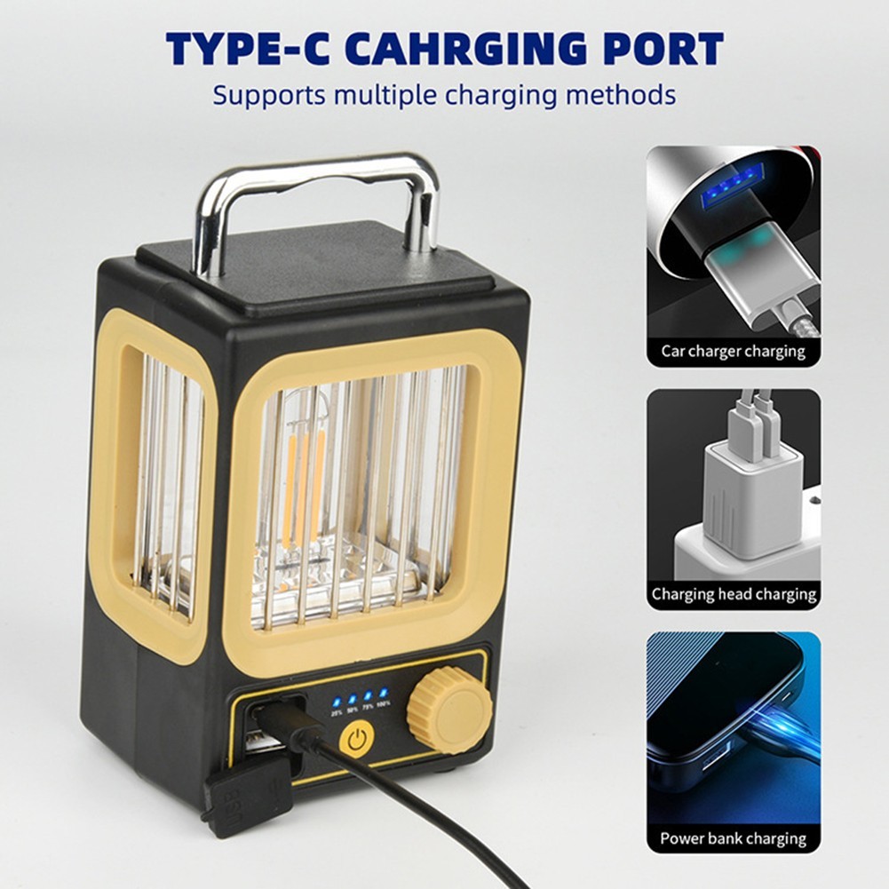 for multi Directional Solar Lantern with USB Charging Ideal for Camping and