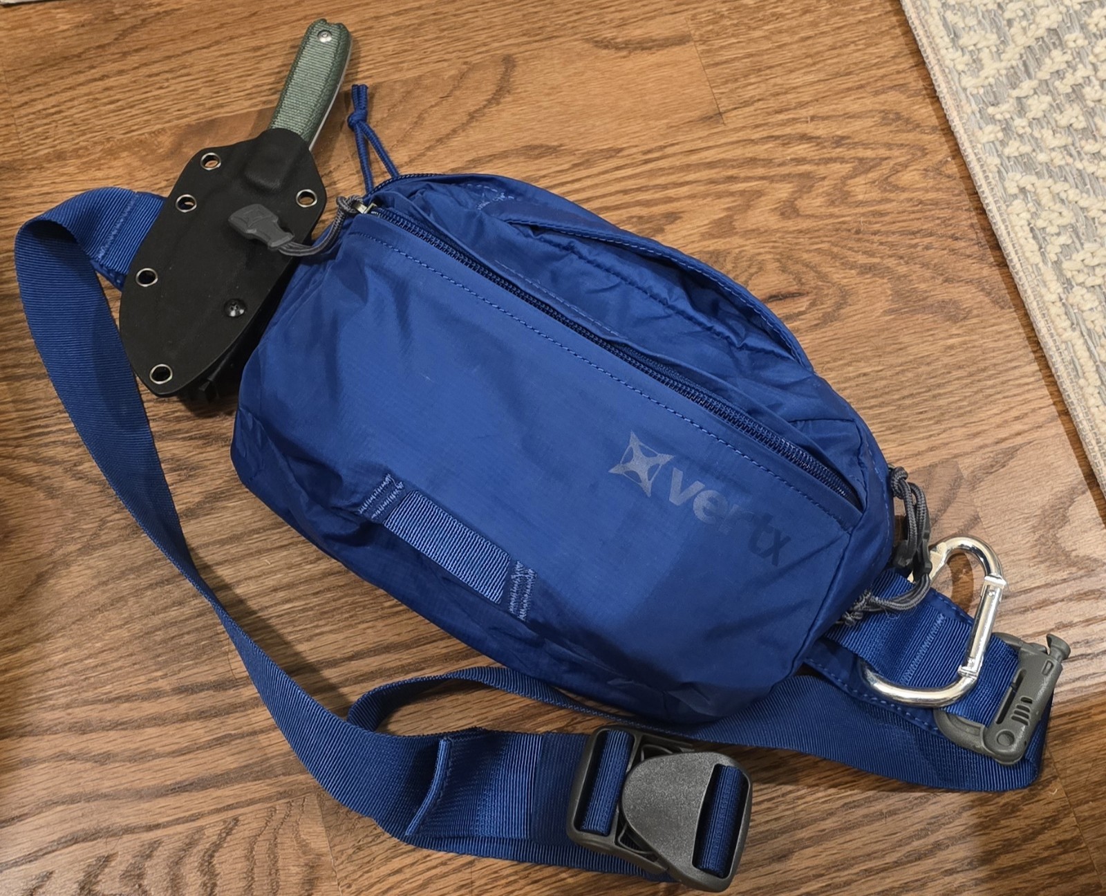 Outdoor EDC & Survival Kit – Vertx Waist Pack, Knives, Solar Charger – $280+