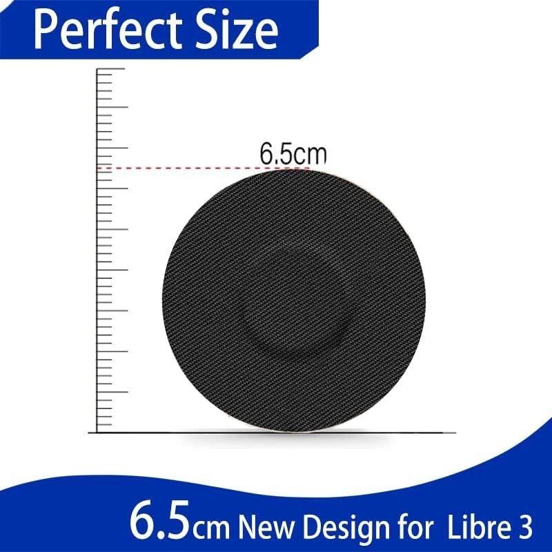 Easy Apply Waterproof Adhesive Patches for Libre 3 – Pack of 25 Hypoallergenic