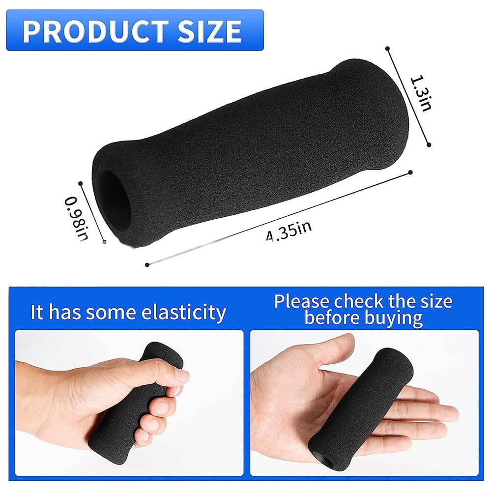 6Pcs Hand Grip Covers for Walking Aids Sponge Material for Elderly Comfort