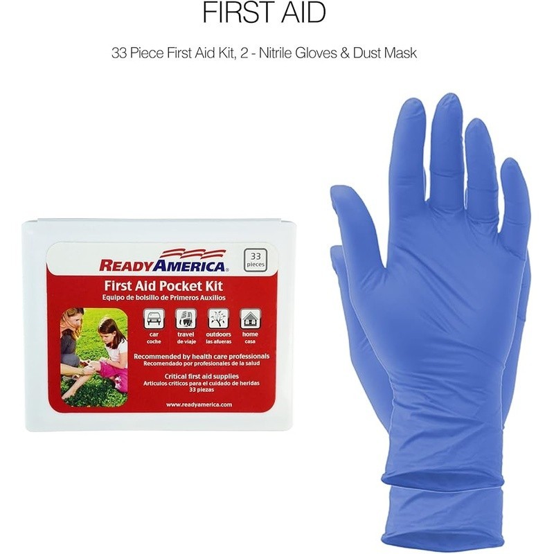 Emergency Survival Kit First Aid Supplies Food Water 72 Hour Disaster Prep New