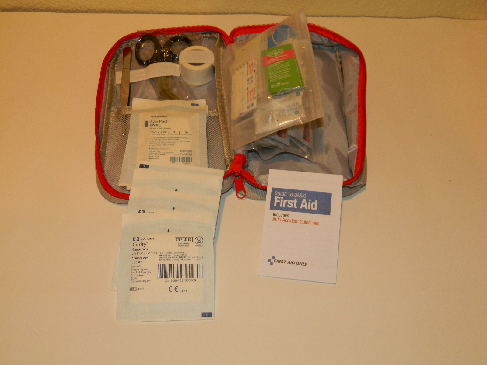 100 Piece First Aid Kit Camping, Hiking, Home Kit