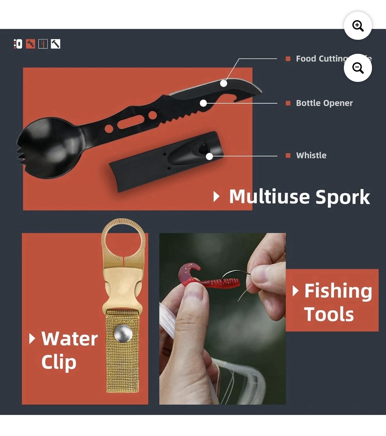 Fathers Day Gift Special 12 in 1 Emergency/Survival Kit Many Features for family