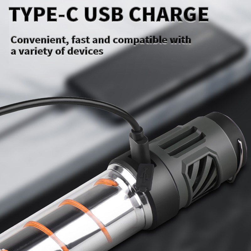 Multifunctional LED Camping Light Flashlight Tripod Lamp Set