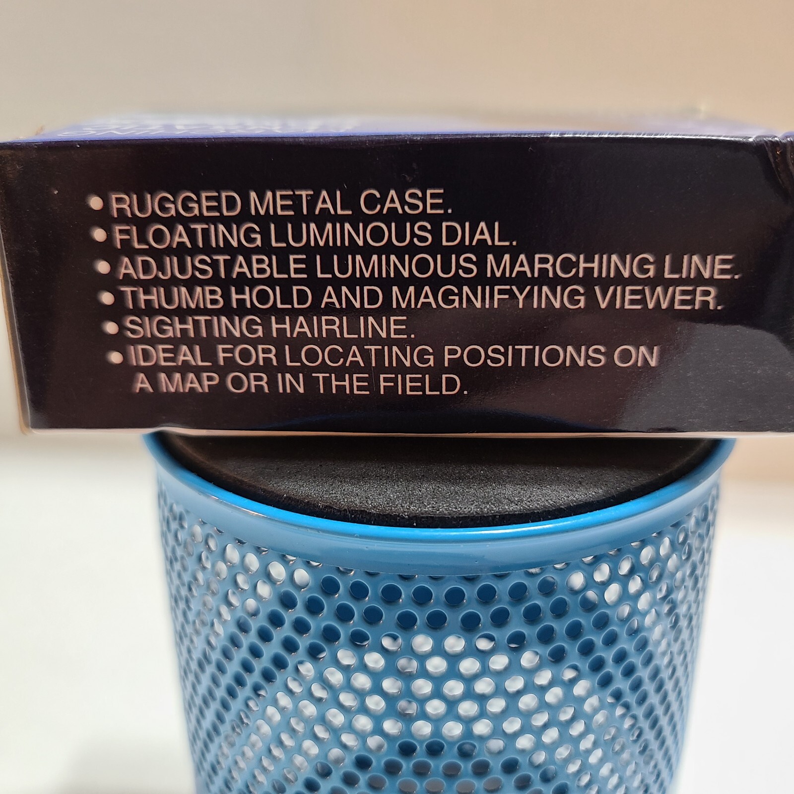 Ultimate Survival Compass•Waterproof•Portable and Durable for Camping, Hiking.