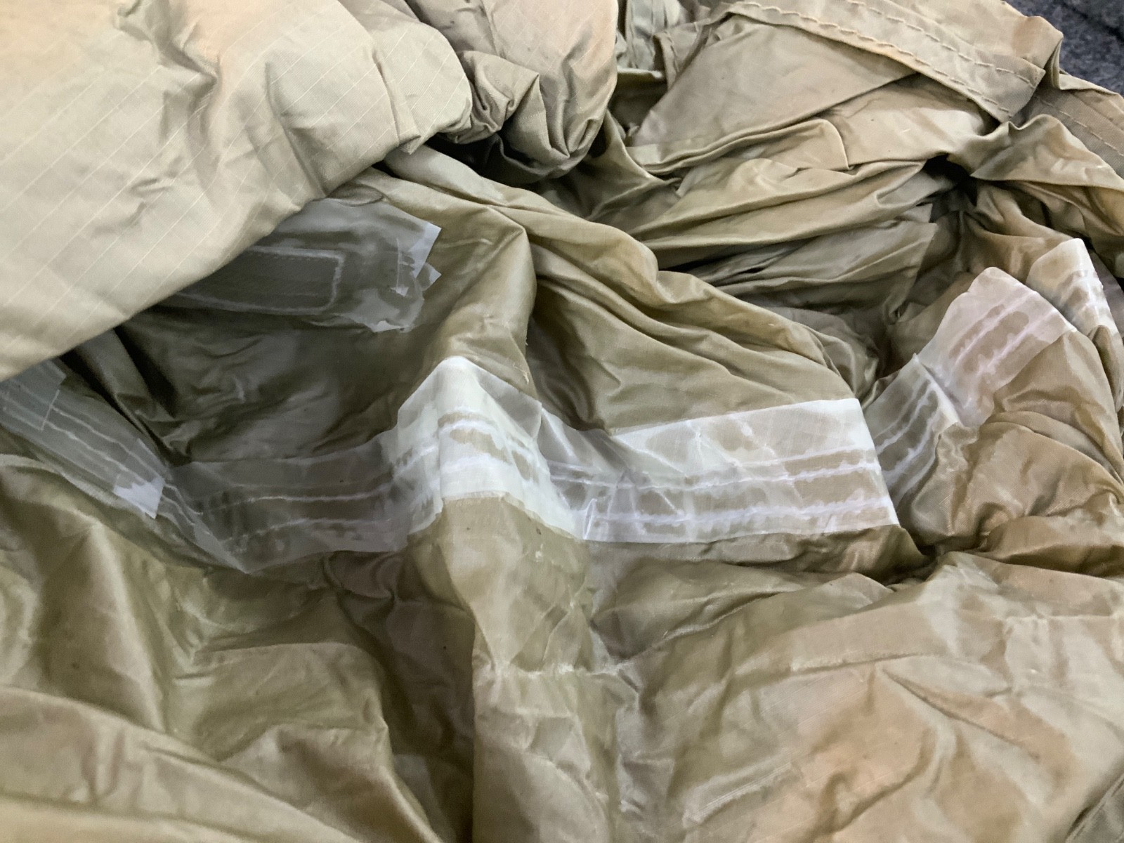LITEFIGHTER 1 man Tent coyote tan 499 combat shelter system USGI PARTS ONLY