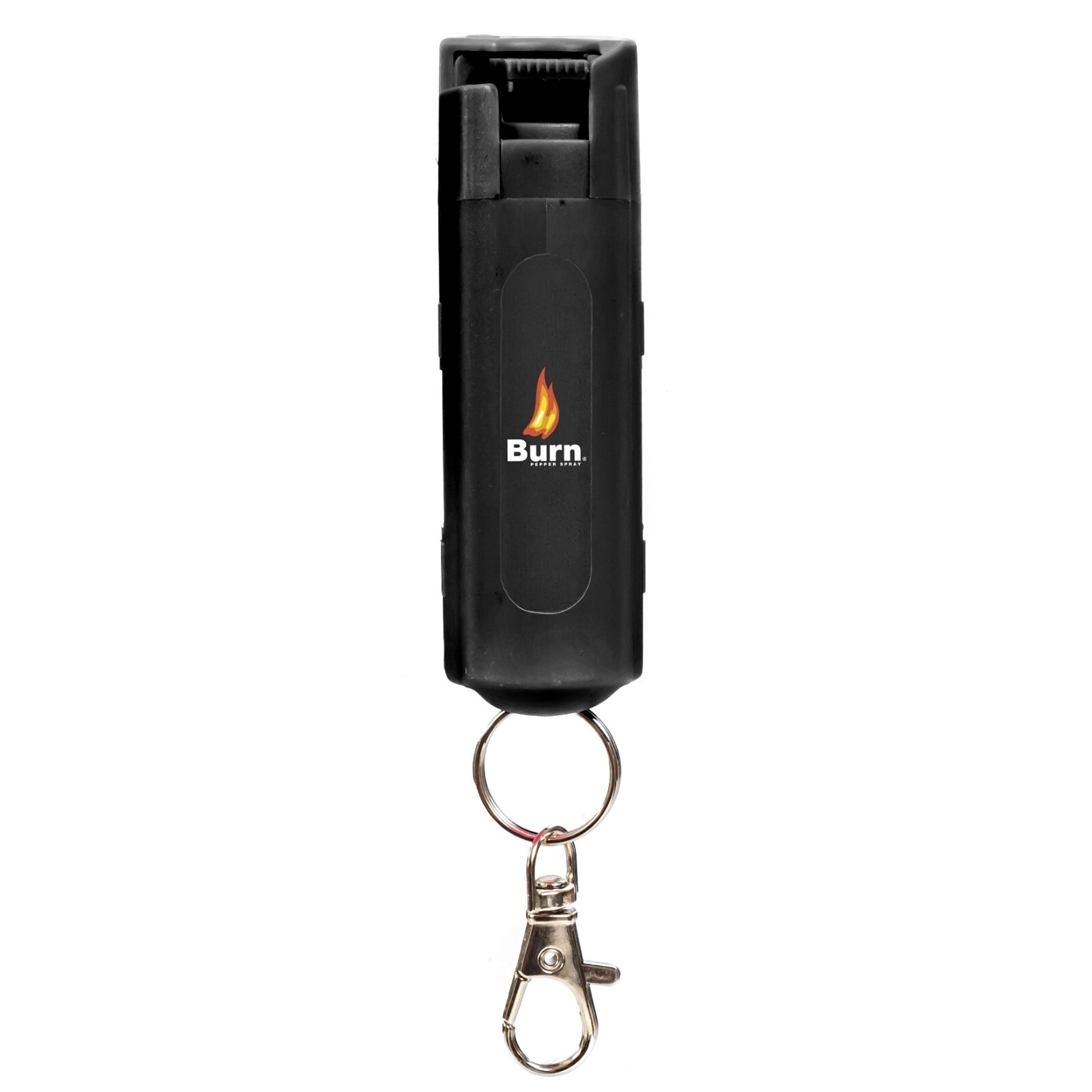 BURN Pepper Spray for Self Defense Security 1/2oz Black