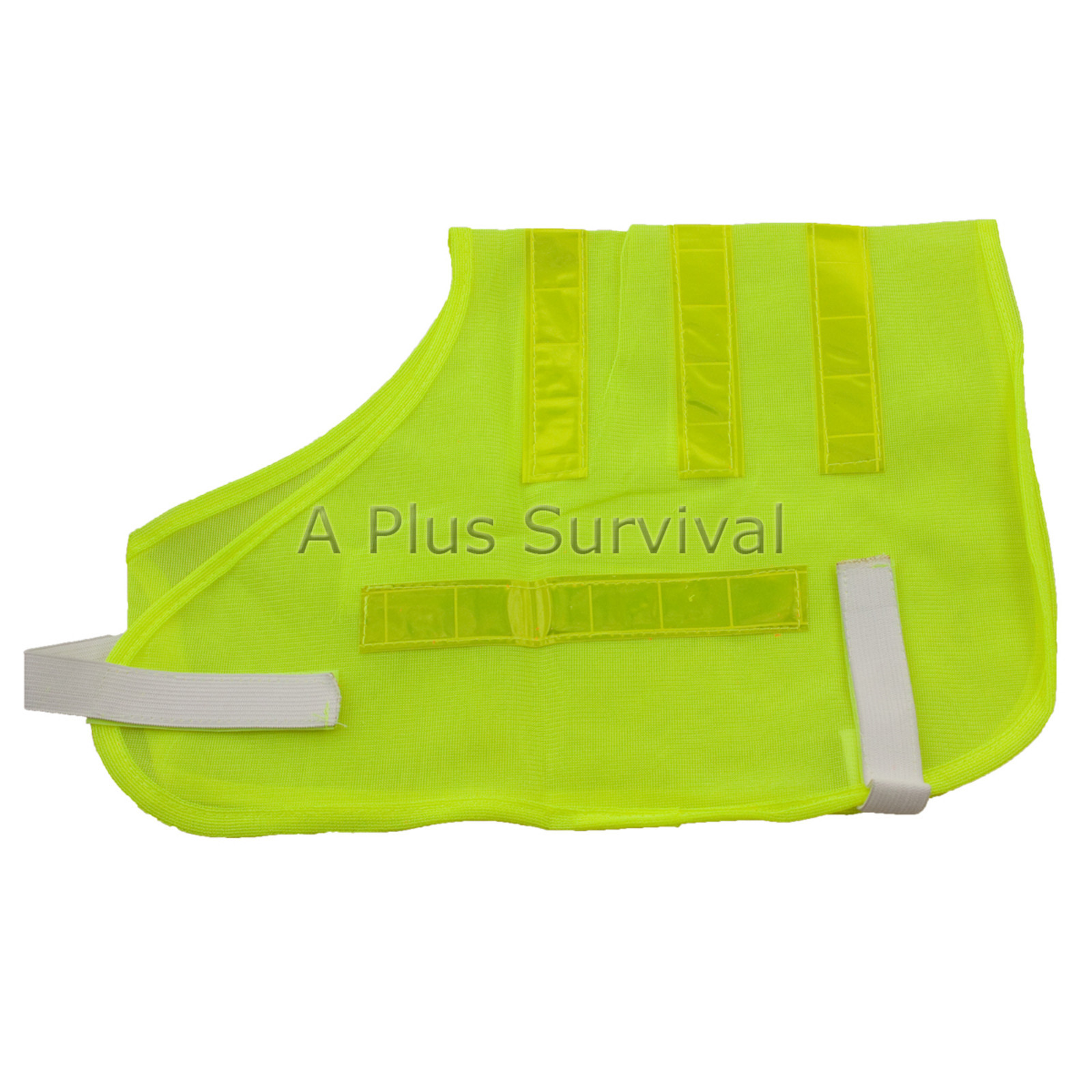 Yellow Pet Safety Vest Fits Most Dogs – Adjustable Running Walking Night Safety