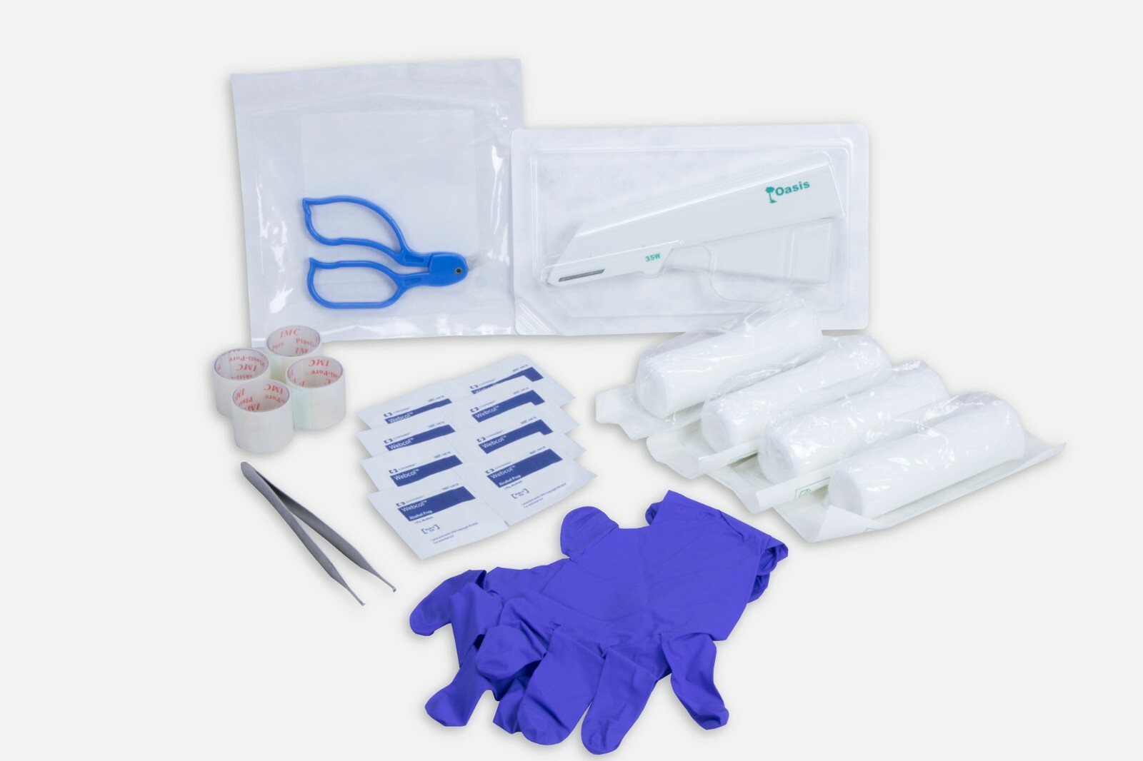 Minimalist Skin Stapler Wound Closure Surgical Survival Kit – 21 pc