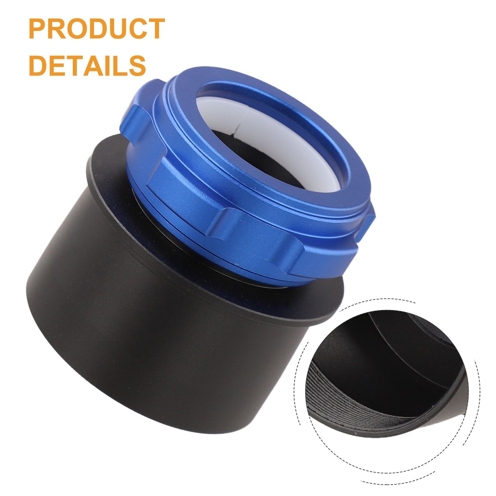 Coaxial Lock Adapter for Astronomical Telescope Eyepiece M42 M48 Sizes