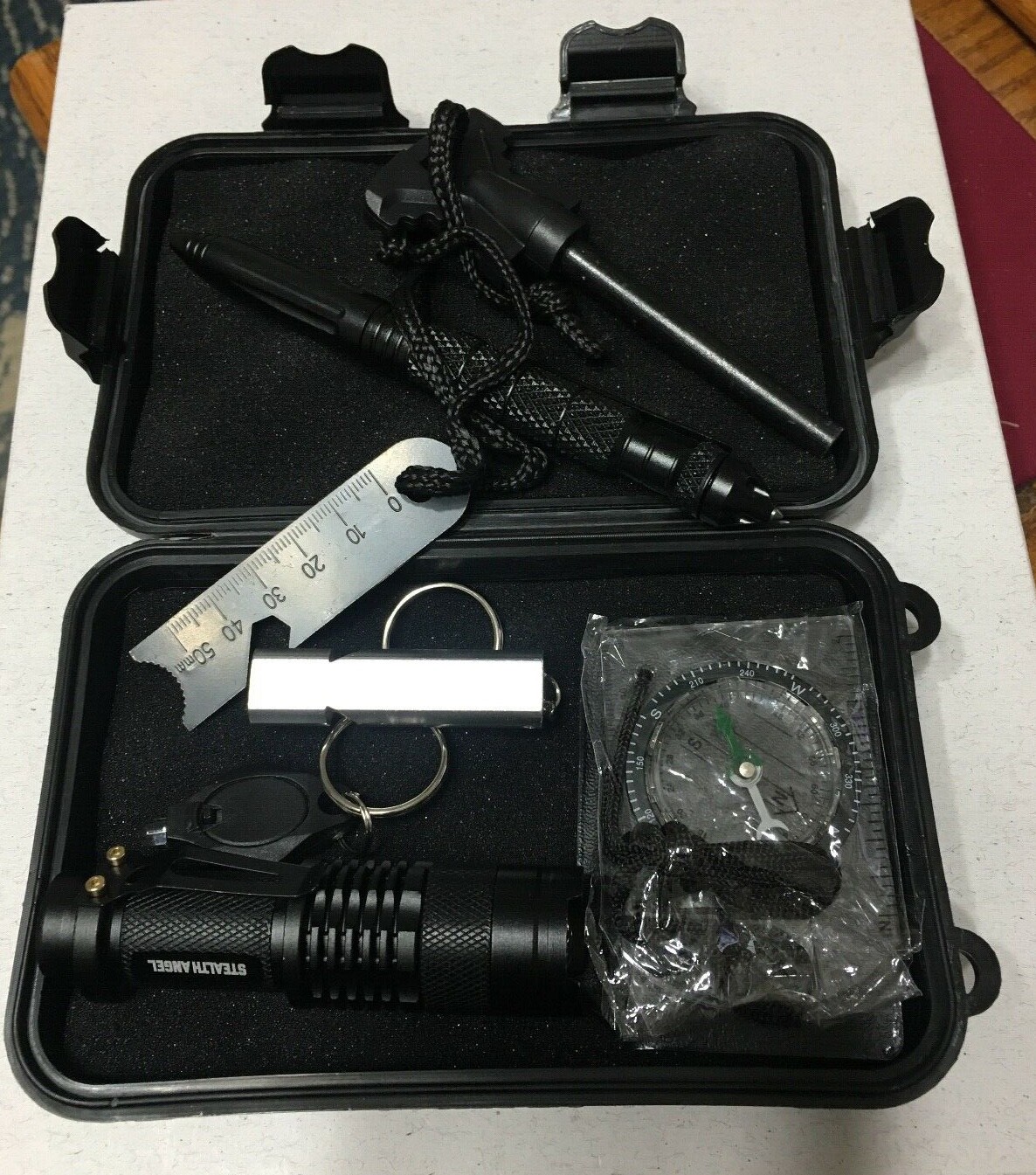 The Stealth Angel 9 in 1 Survival/Tactical Kit