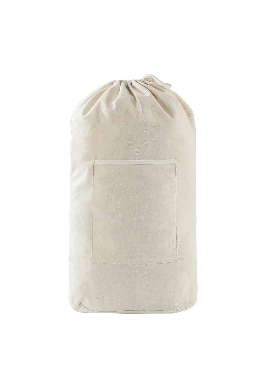 Canvas Laundry bag, Washable backpack, Adjustable X-Large, BEIGE