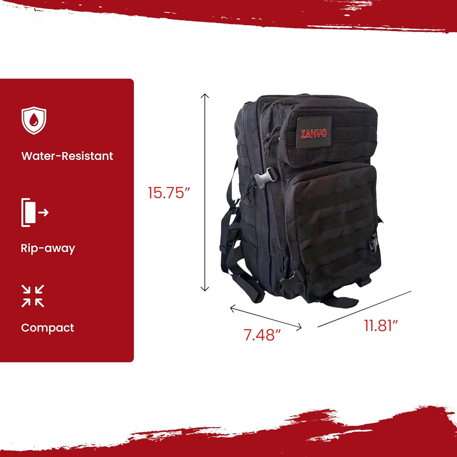 72 Hour Survival Kit with Food, Solar Power Bank, Water Purifier, First Aid & To