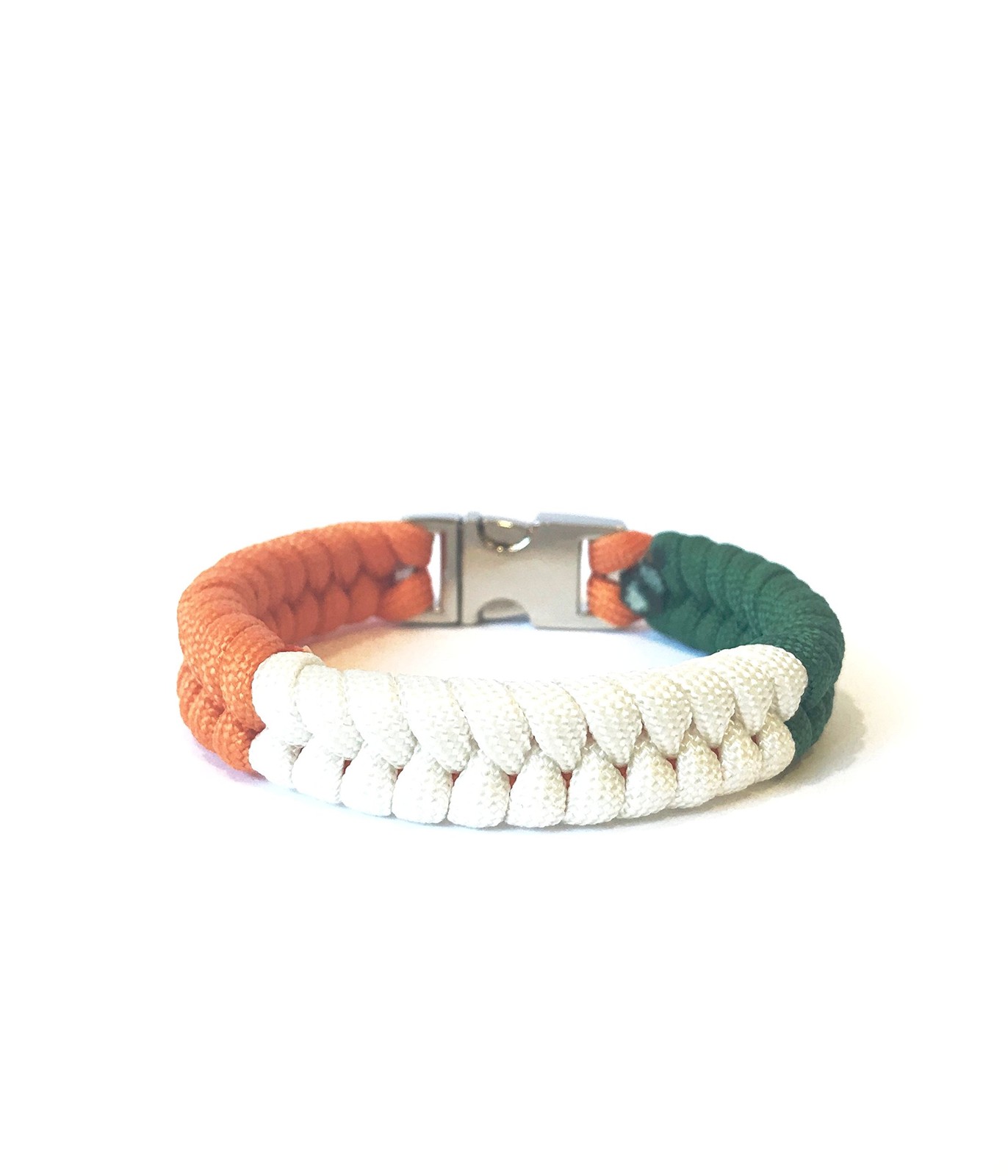 Ireland Flag Kiss Me I’m Irish Mens & Paracord Survival Bracelet Jewelry (Siz…