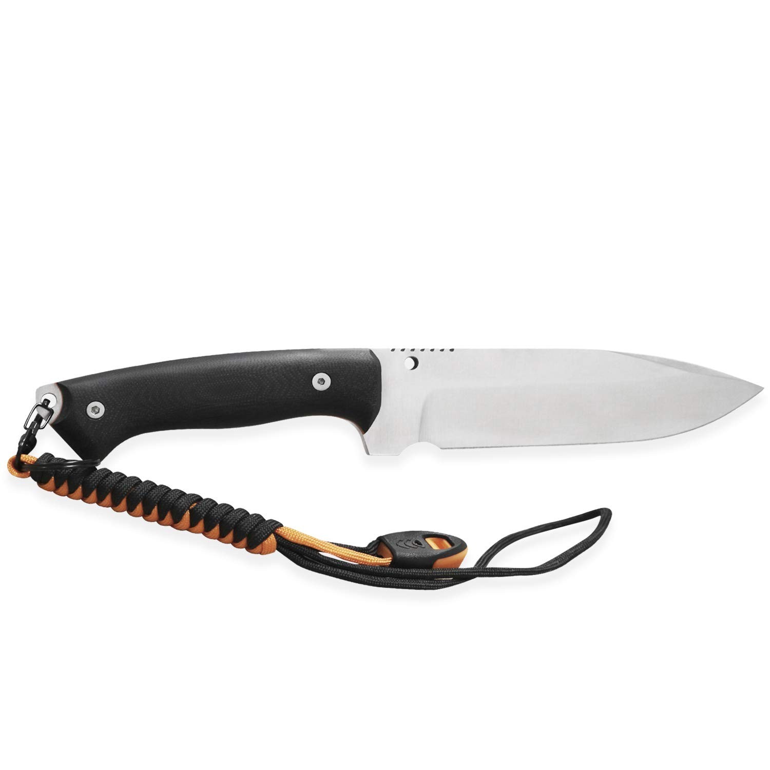 iFIELD Survival Knife Workout MOVA Satin Blade, Includes Sheath, Survival Kni…