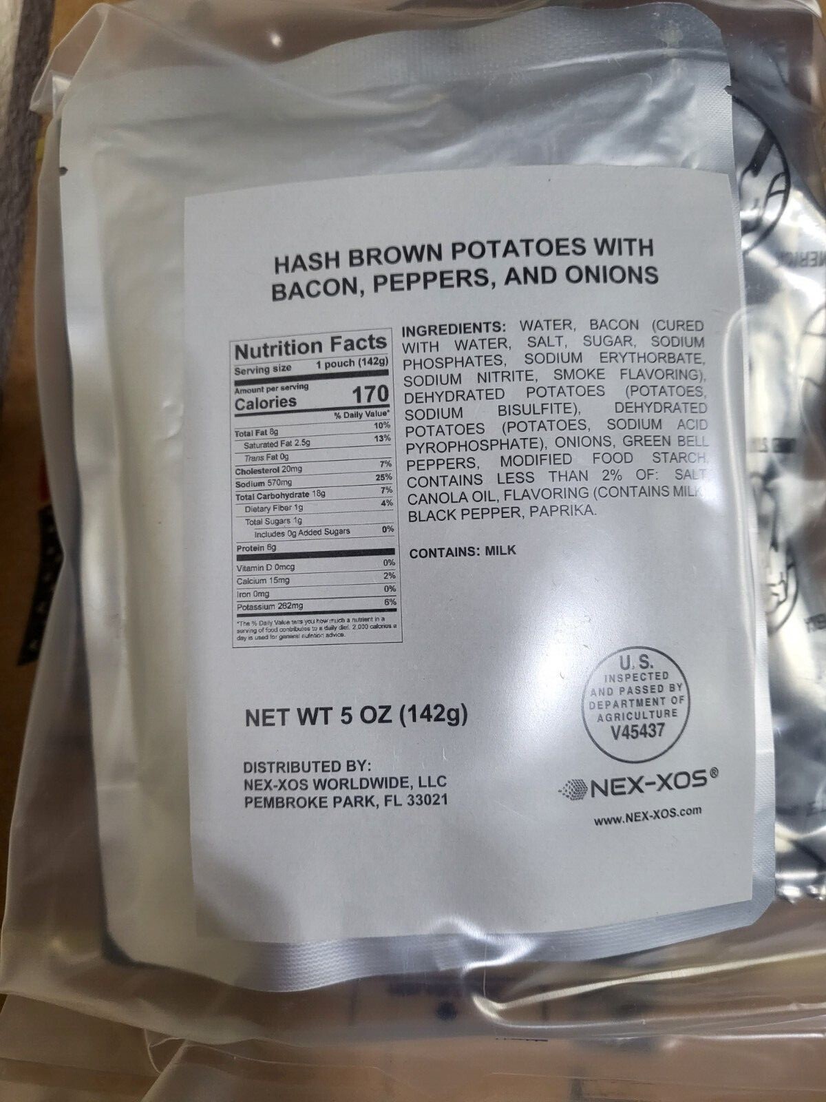 Meals Ready to Eat MREs – XMRE Blueline – Case of 12 Meals -Manufactured 03/2022