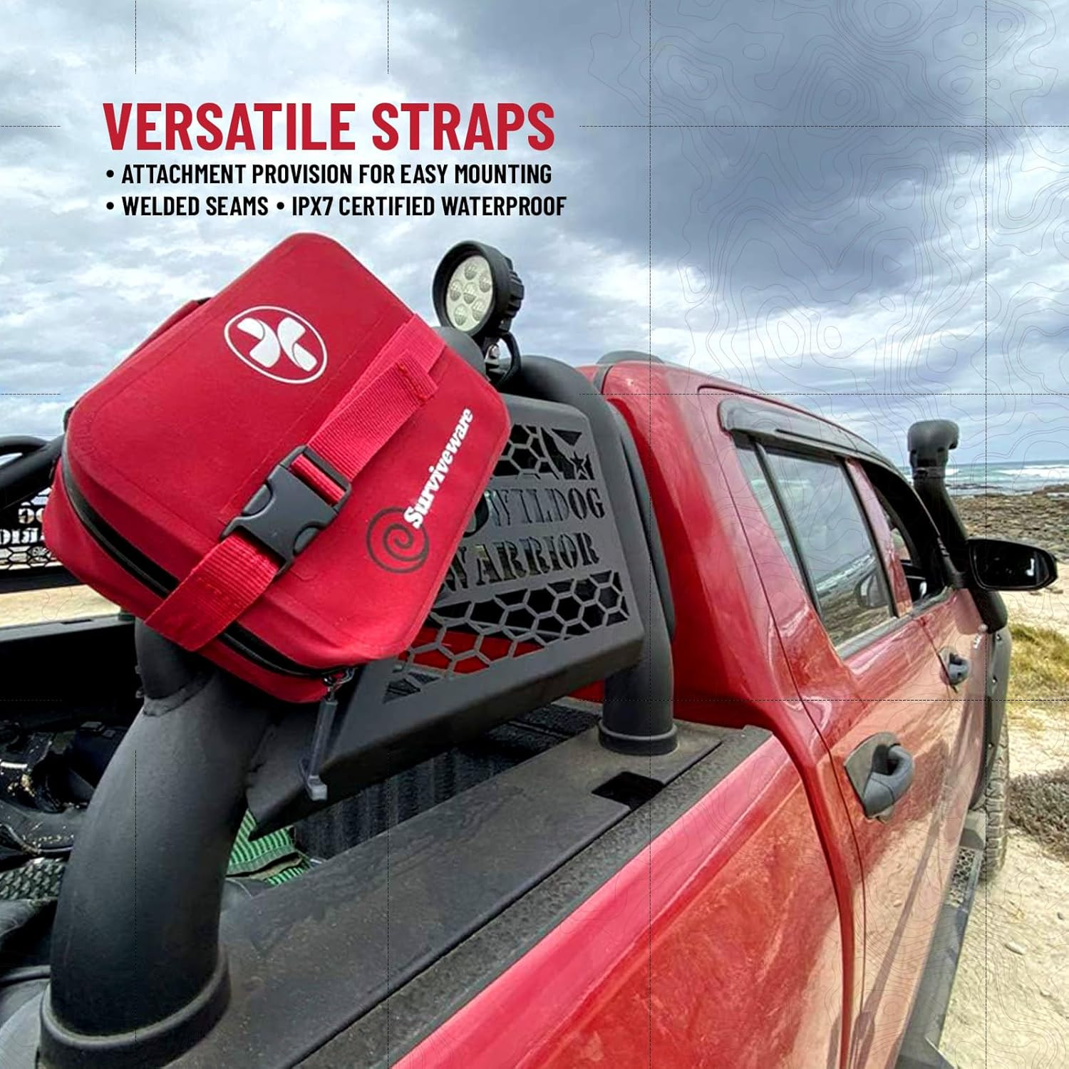 Waterproof Premium Survival First Aid Kit – Survival Emergency Preparedness for