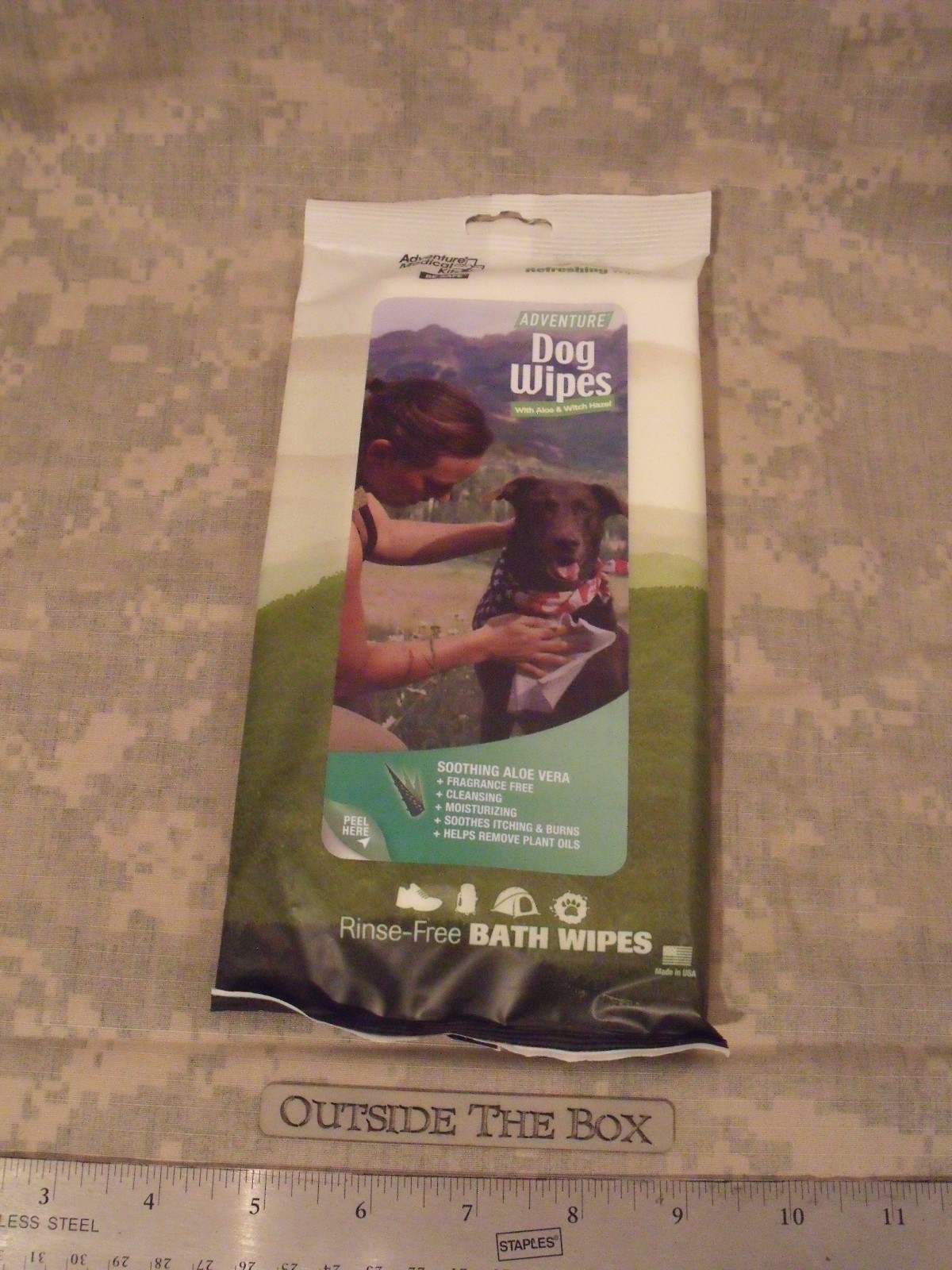 AMK – Adventure Dog Series “Adventure Dog Bath Wipes”, Adventure Medical Kits