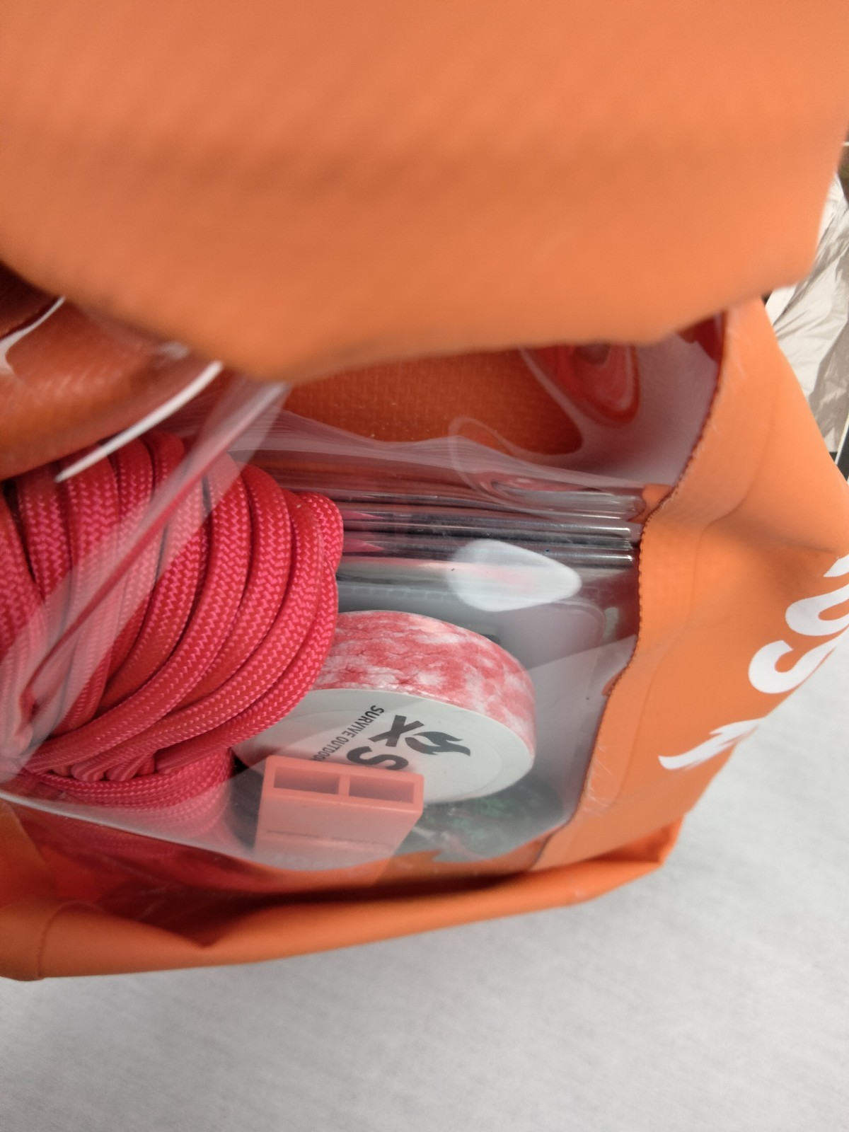 SOL Adventurer 7 pc. Survival Essential Starter Kit Brand New For Hiking & More!