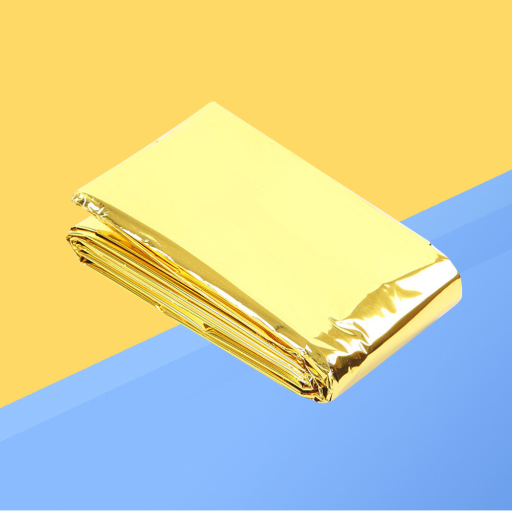Emergency Blanket Aluminum Foil Space Blankets Survival Bulk Outdoor