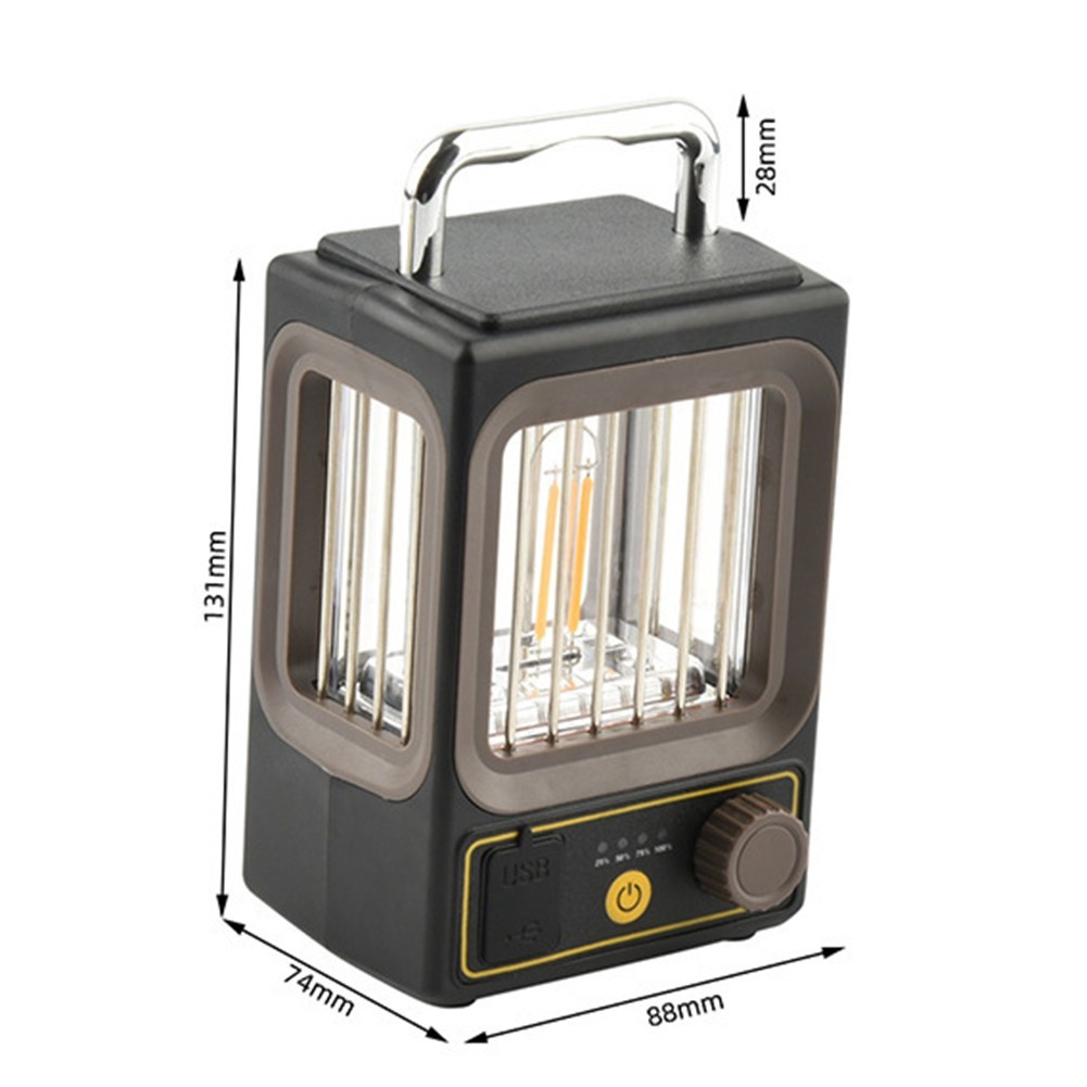 Flexible Brightness Control Solar Lantern Ideal for Various Outdoor Settings