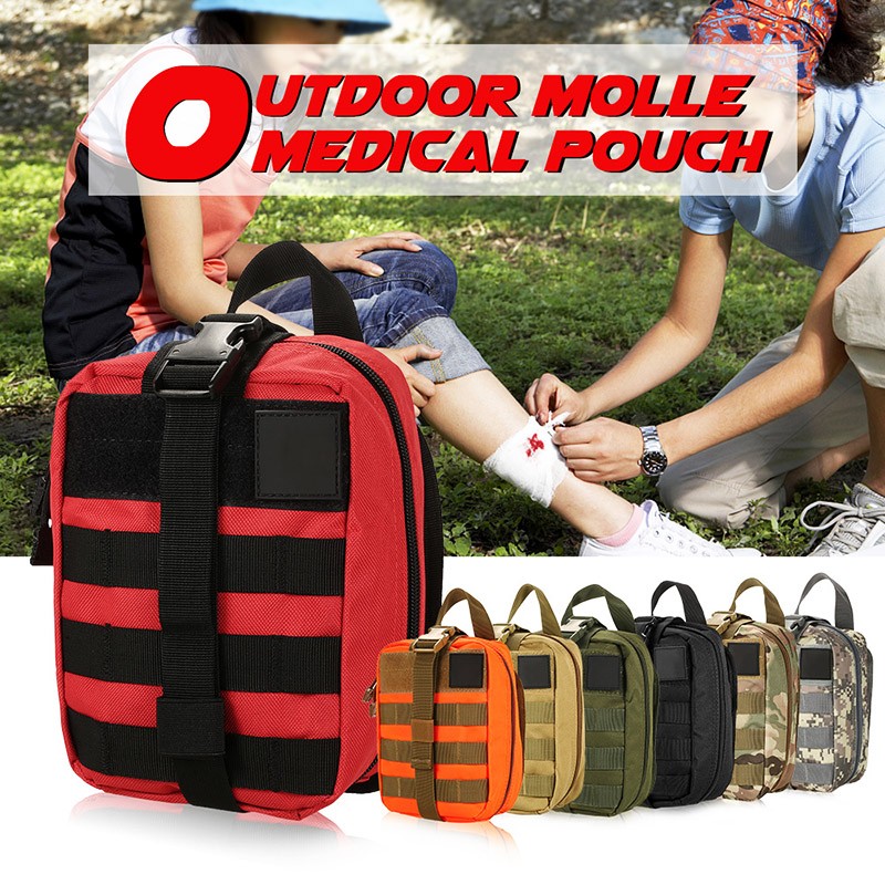 Tactical EDC Survival First-aid Kit Outdoor Climbing Camping Equipment Safe Bag