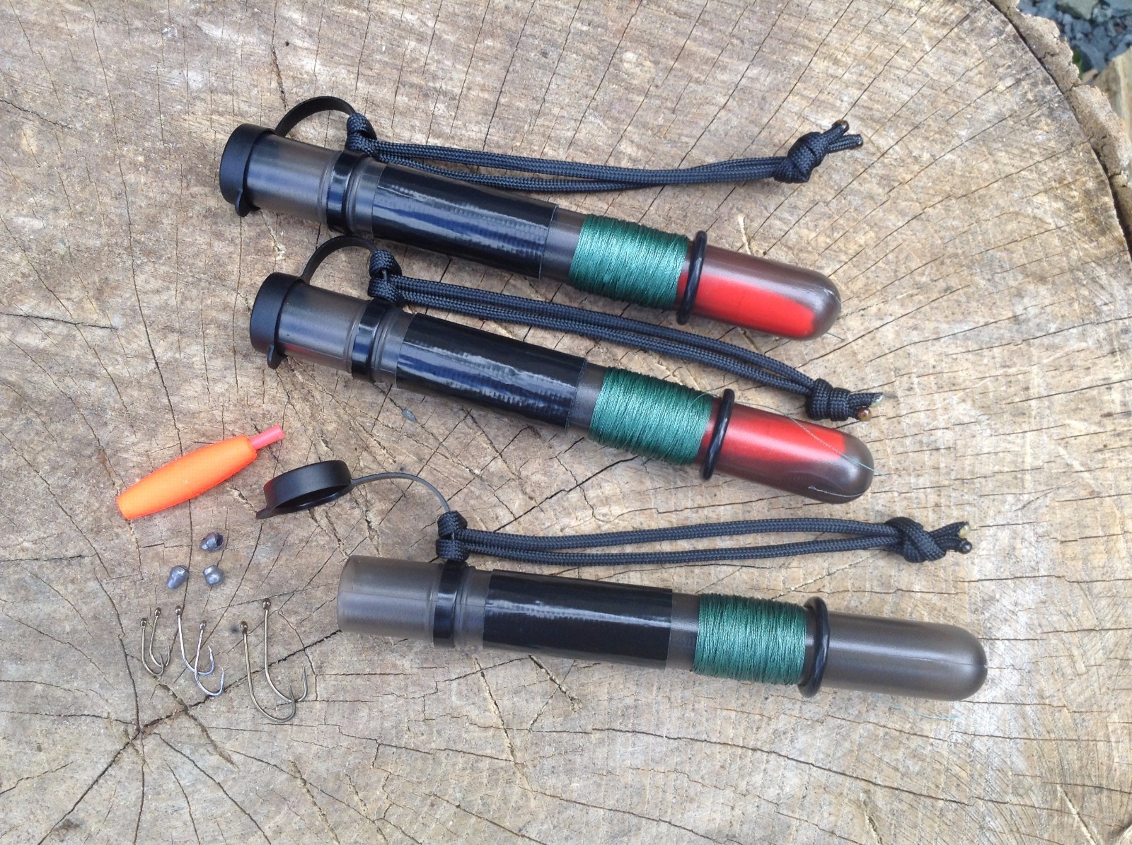 3 pack – Emergency-Survival-Hand Line-fishing kit – Now With Braided Line!