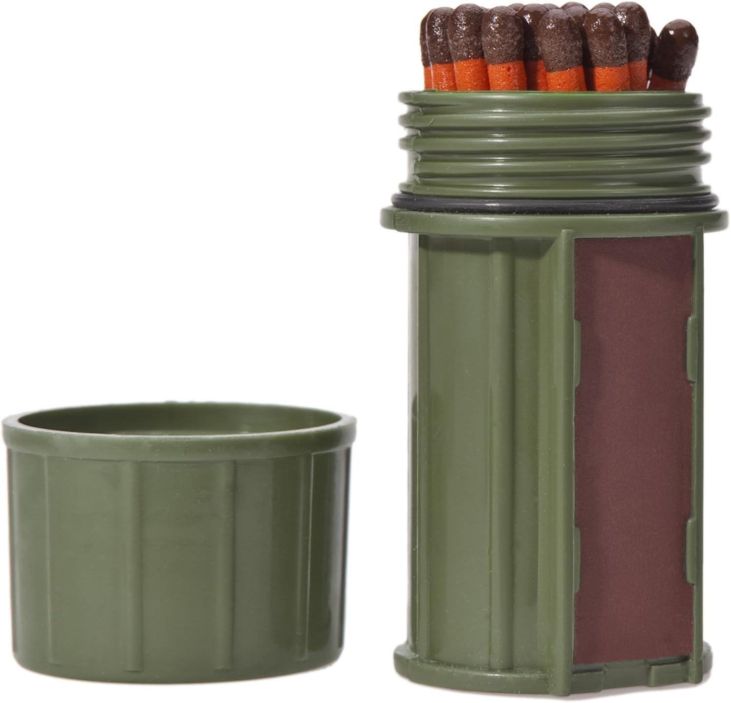 Stormproof Match Kit with Waterproof Case, 25 Stormproof Matches and 3 Strikers