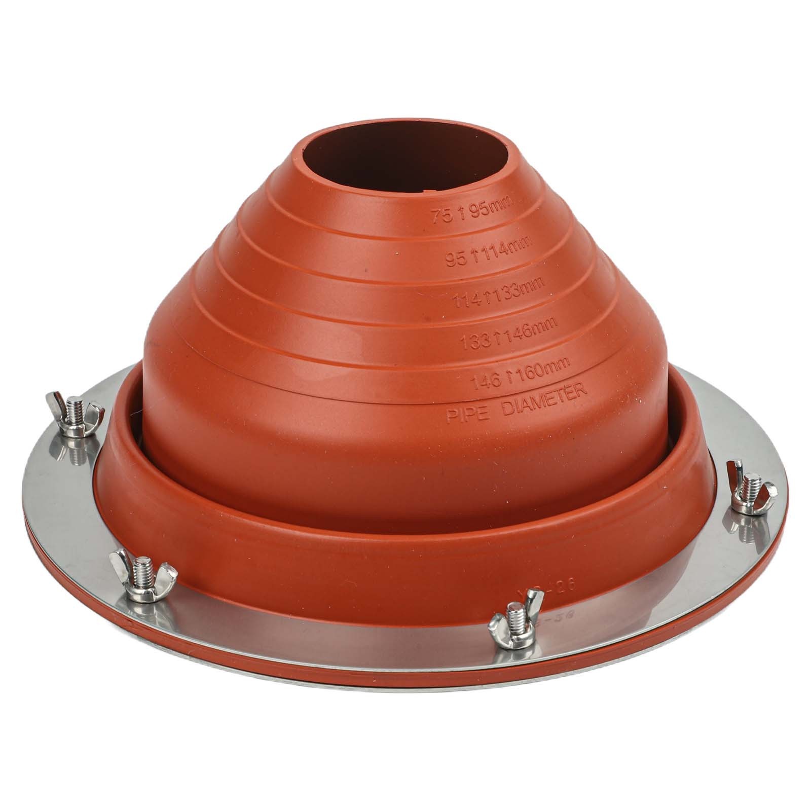 Adjustable Hole Size For tent Stove Flue Kit for Custom Fit 95mm 114mm