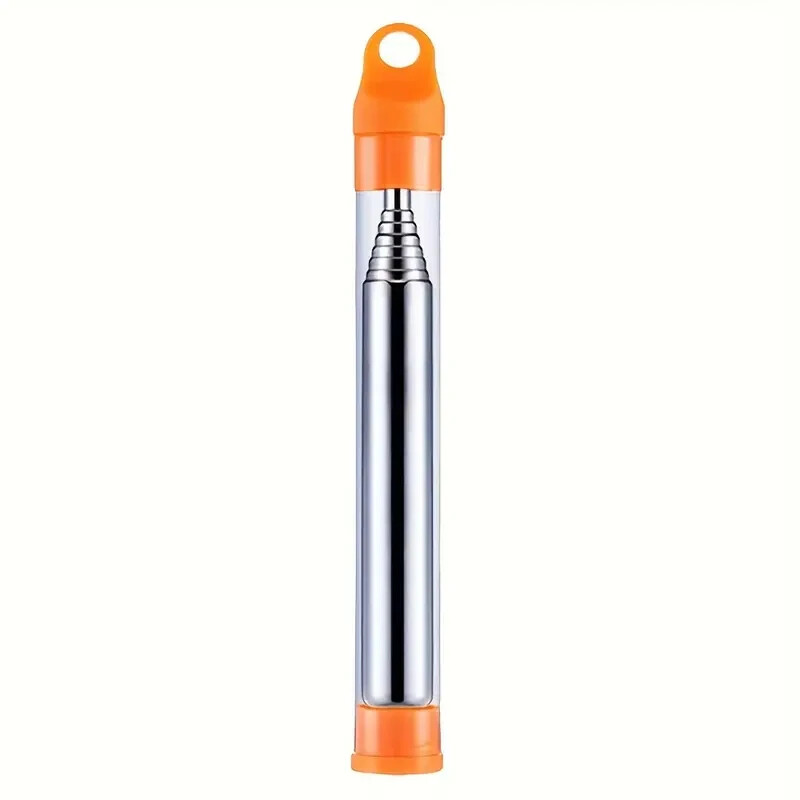 Pocket Bellow Collapsible Fire Tool Kit Camping Survival Blow Fire Tube New