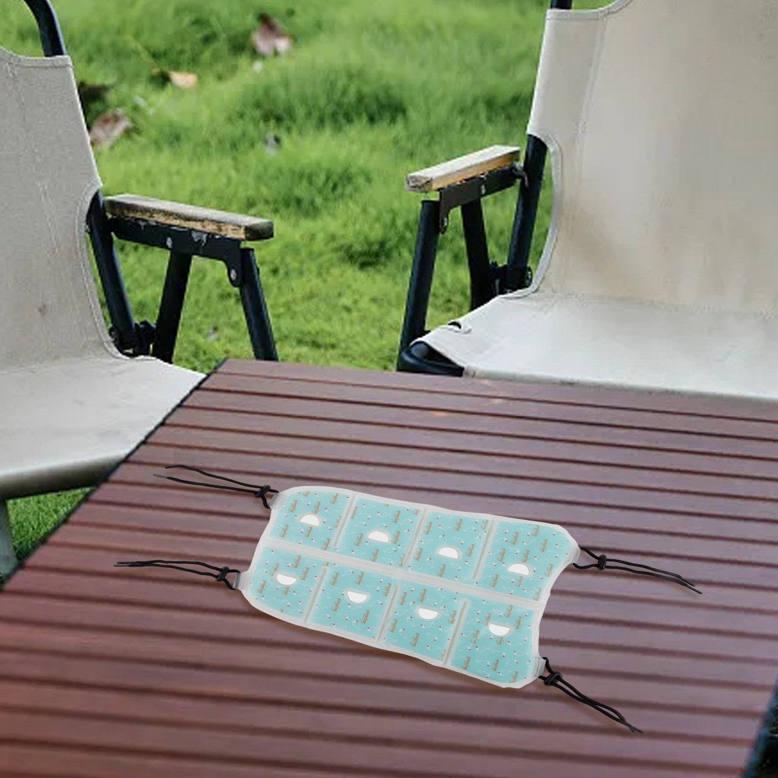 Lightweight PCM Cooling Pad for Summer Outdoor Activities with Adjustable Fit