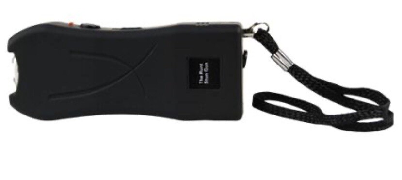 RUNT 80 Million Volt RECHARGEABLE FLASHLIGH Stun Gun Police Women Self Defense