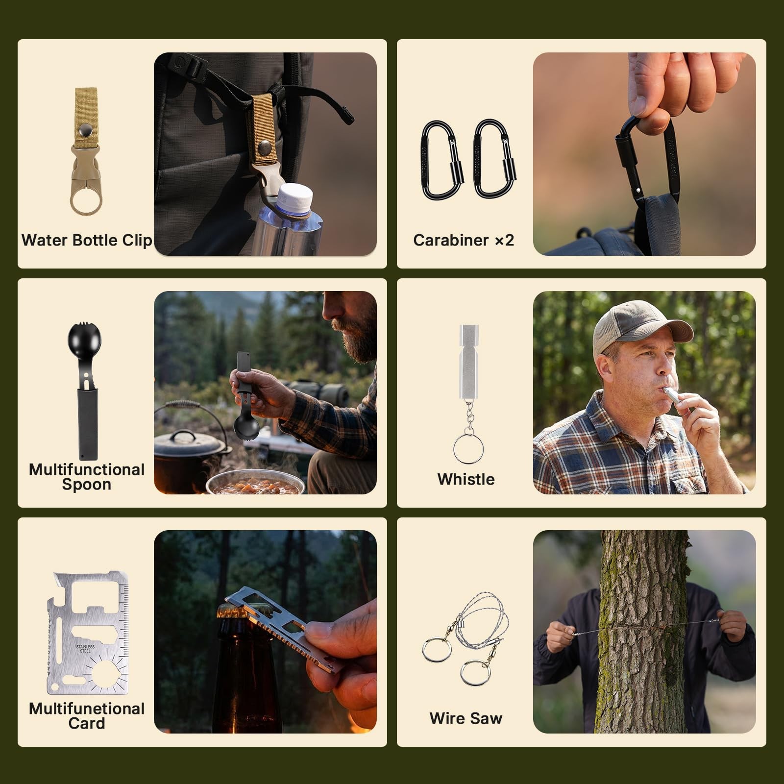 Gifts for Him Her Men Husband Dad Valentines Day – Survival Gear and Equipmen…