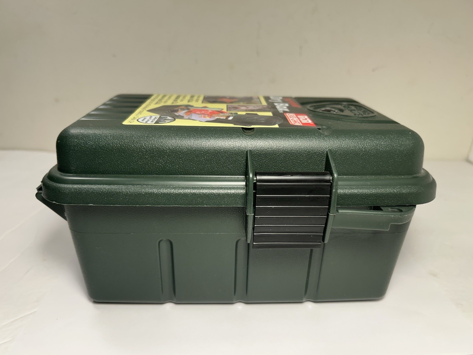 Survivor Water Resistant Dry Box O-Ring Compass Green New 9.5”