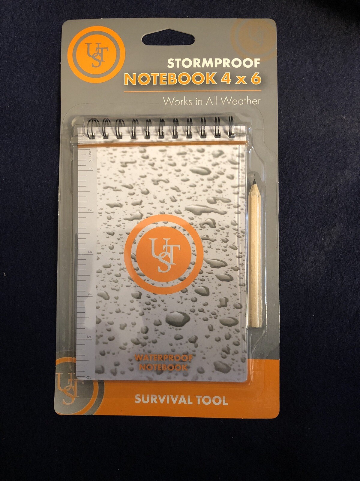 Stormproof Notebook 4×6 all weather emergency disaster tactical preparedness UST
