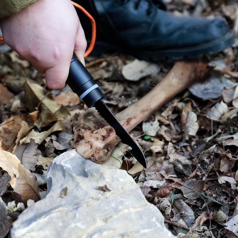 30-in-1 Survival Kit Portable Folding Shovel Multifunctional Camping Tool w/Case
