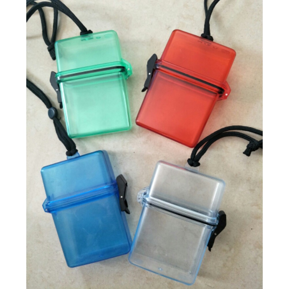 Translucent Waterproof Box For Camping Fishing Swimming Keys And Money