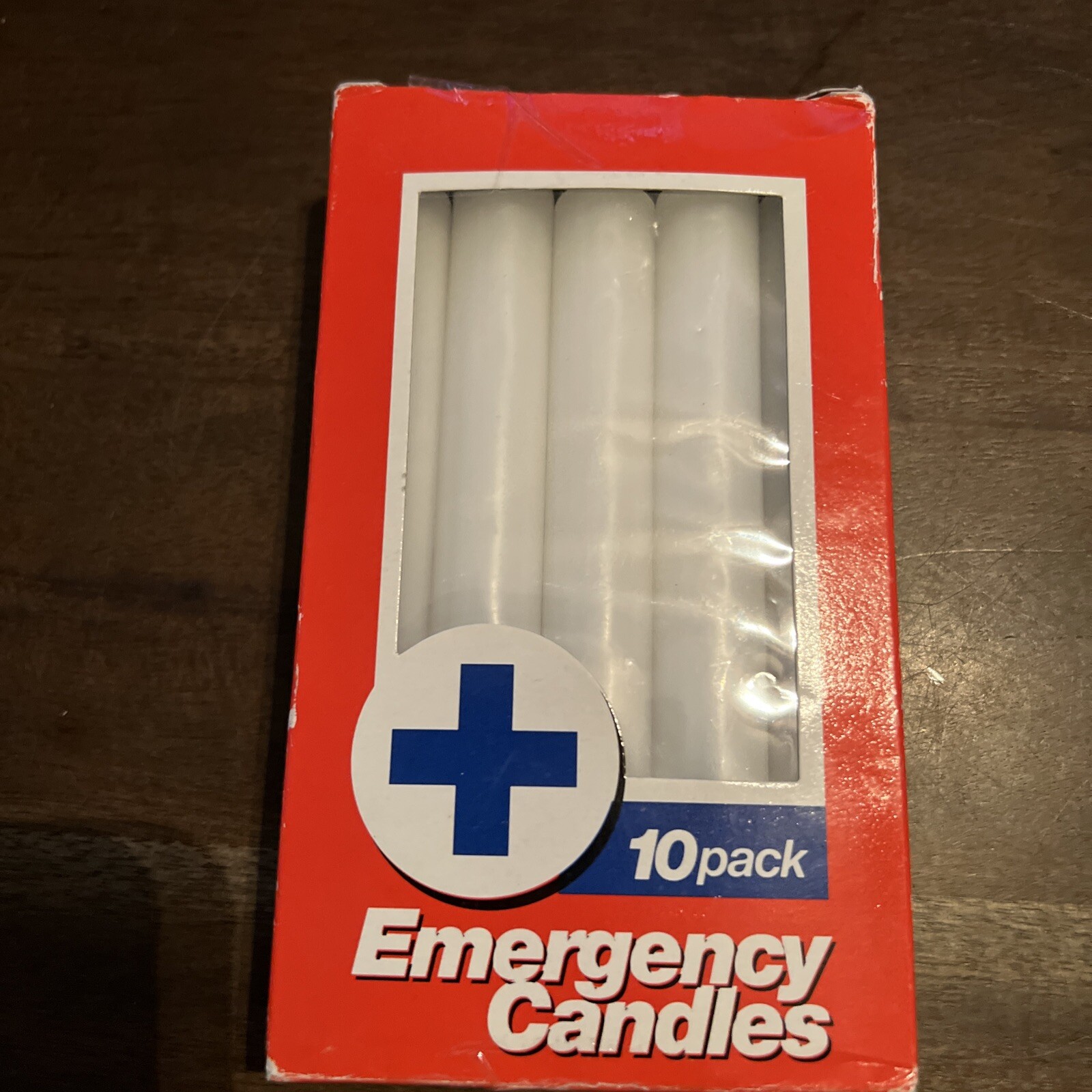 Emergency Candles 10 Pack New Old Stock General Household & Emergency Use White