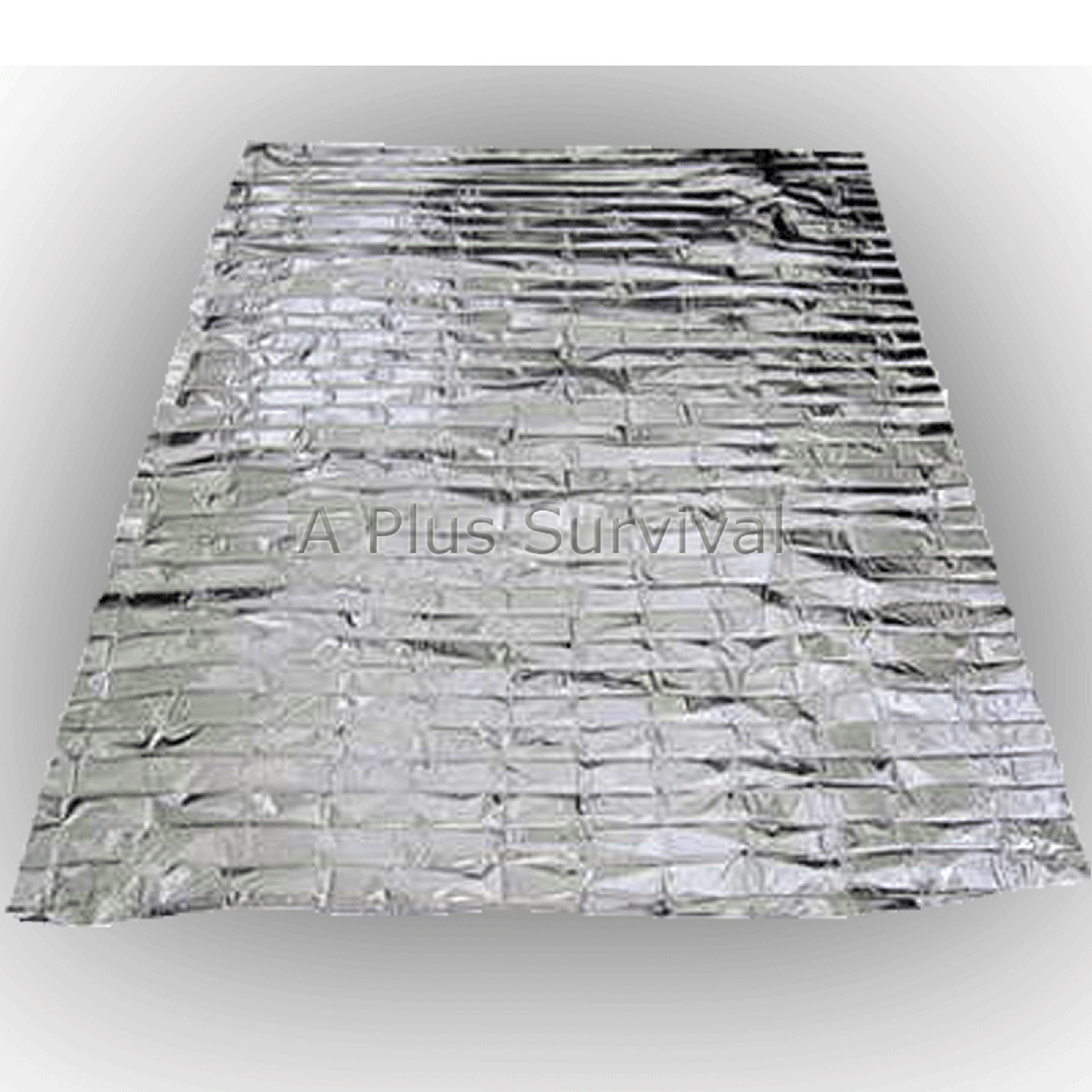 100 Emergency Survival Safety Mylar Solar Blanket Wrap Thermal Escape Tarp