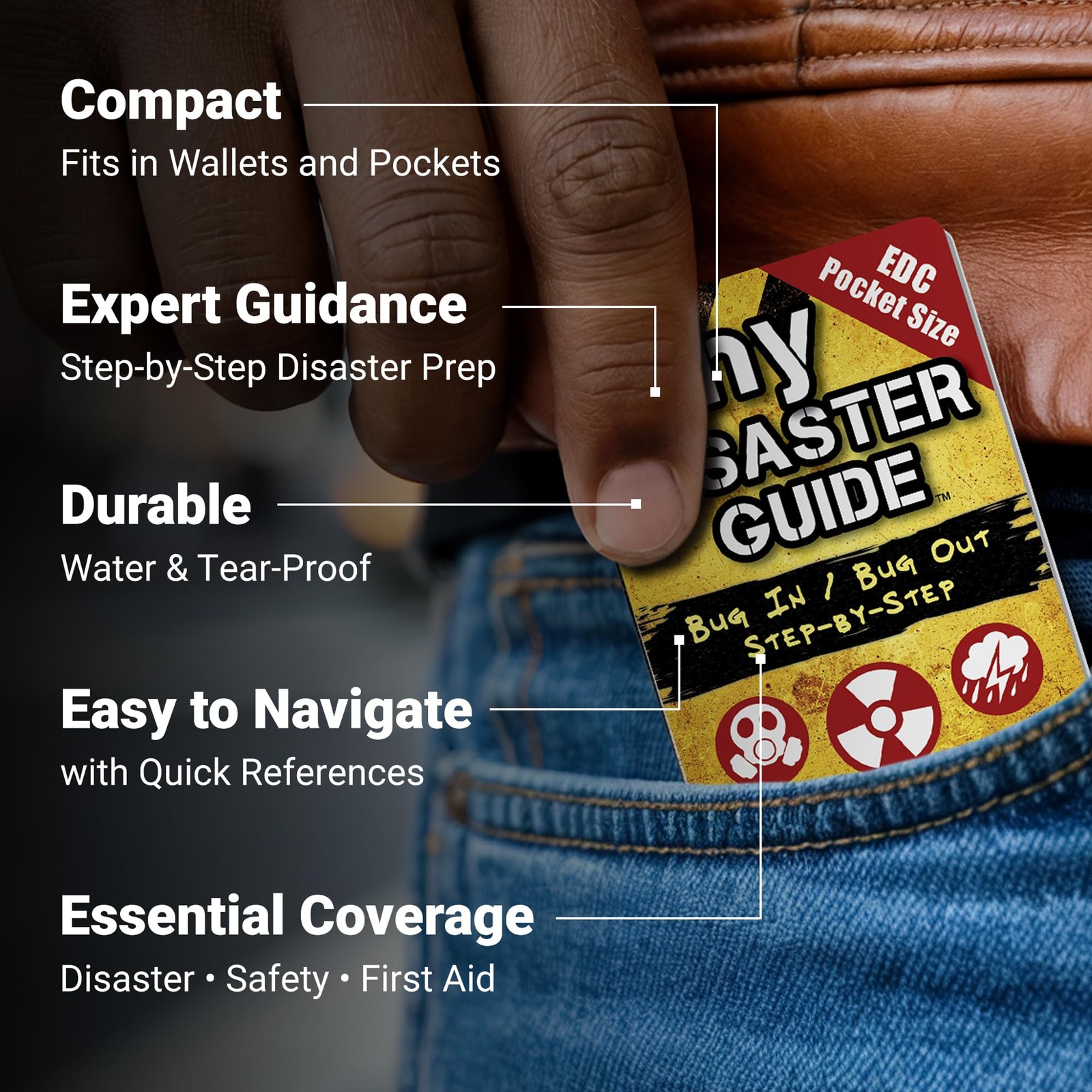 Tiny First Aid & Disaster Guide Set – Pocket Emergency Preparedness Handbooks…